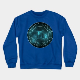 Gemini Zodiac Symbol Crewneck Sweatshirt